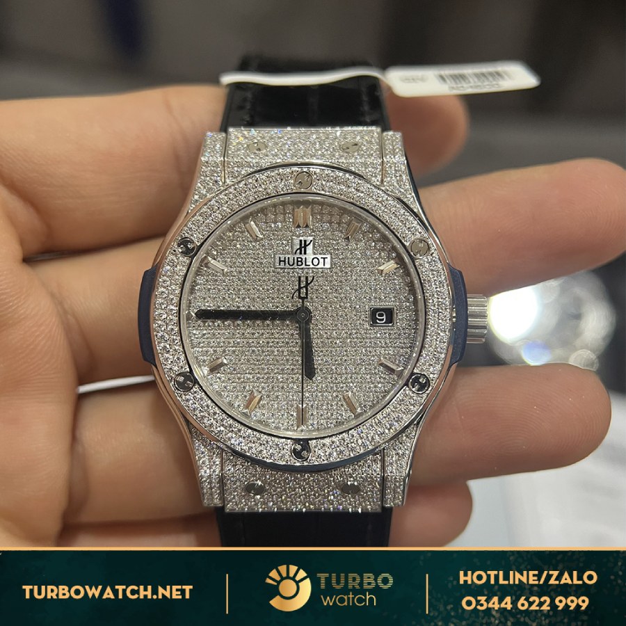 Đồng Hồ Hublot Classic Fusion Rep 1:1 full Kim Cương