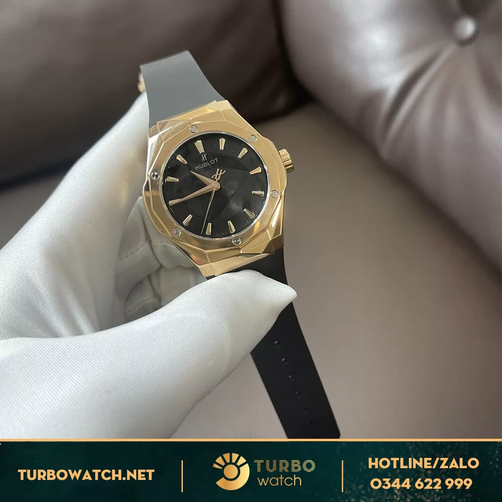 Đồng hồ Hublot Classic Fusion Rep 1:1 Orlinski King Gold 40mm 550.OS