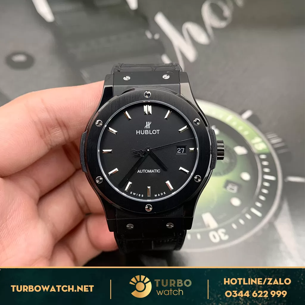 Đồng Hồ Hublot Classic Fusion Siêu Cấp Black Magic 