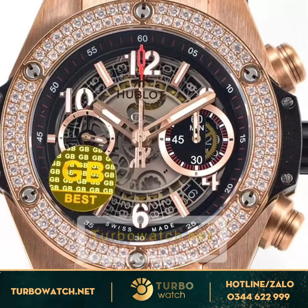 đồng hồ Hublot fake 1-1 BIGBANG UNICO KING GOLD