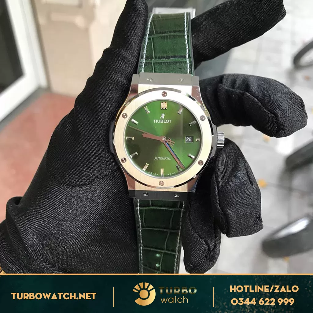 Đồng hồ Hublot fake 1-1 Classic Fusion Green