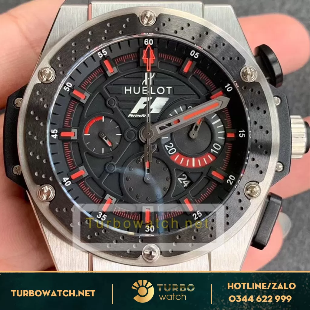 đồng hồ Hublot fake 1-1 king power f1 zirconium