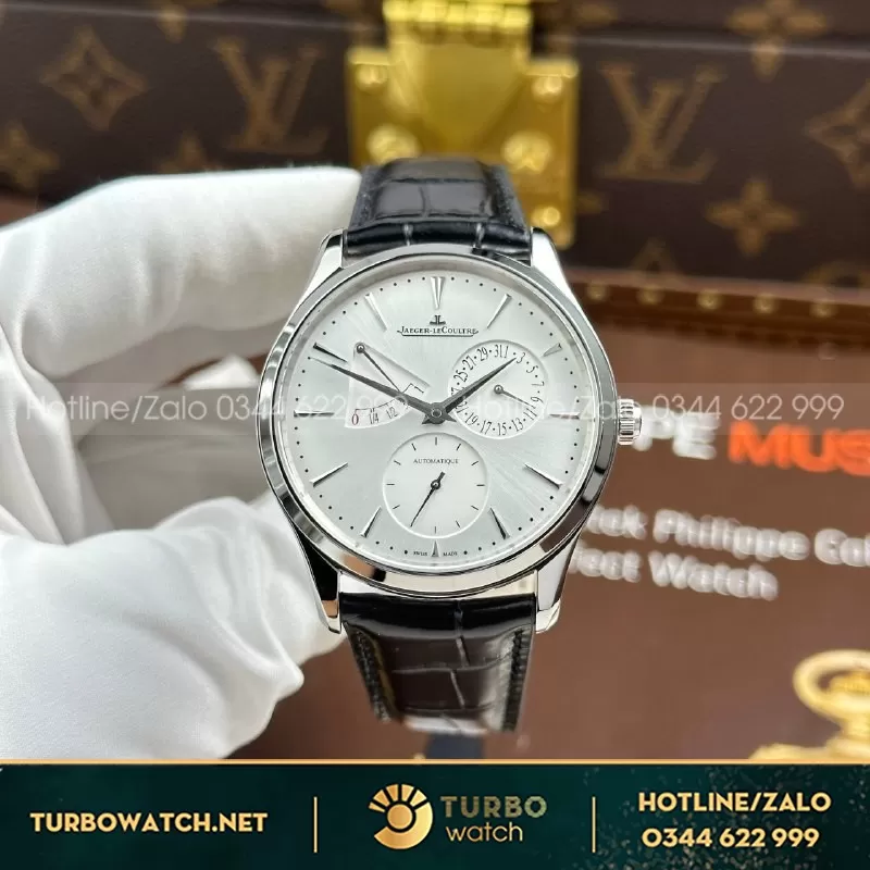 Đồng Hồ Jaeger Le Coultre Master Ultra Thin Power Reserve • size 39mm - độ dày 9mm (tương đương chính hãng)