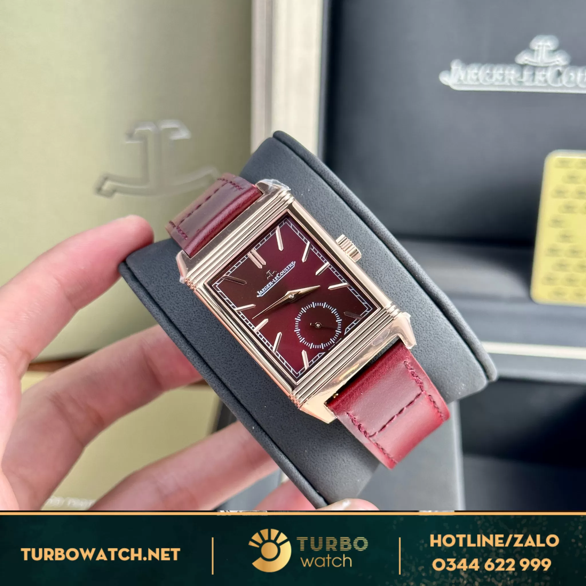 Đồng hồ Jaeger LeCoultre Master Reverso Tribute Monoface Small Seconds fake 1:1 
