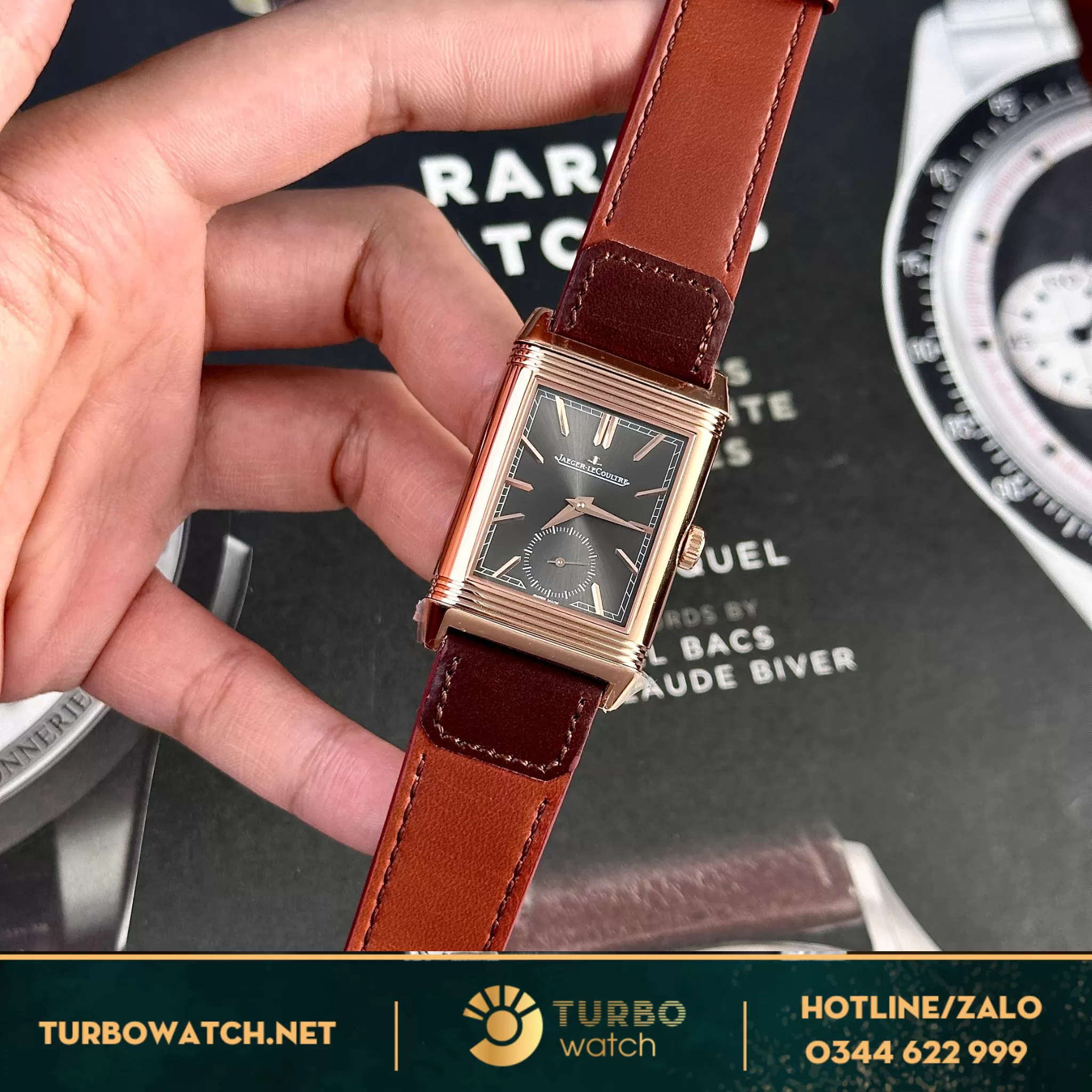 Đồng hồ Jaeger LeCoultre Master Reverso Tribute Small Seconds replica 