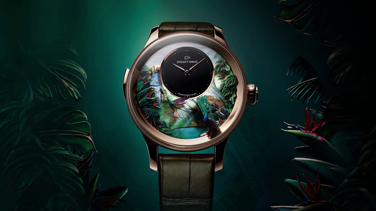 Đồng hồ Jaquet Droz The Bird Repeater xứng danh kiệt tác nghệ thuật