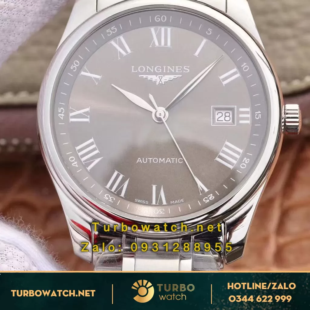 đồng hồ Longines fake 1-1 Master Collection gray