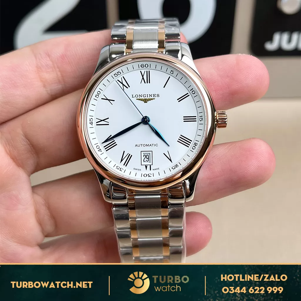 ĐỒNG HỒ LONGINES NAM 40MM Cọc số la mã 
