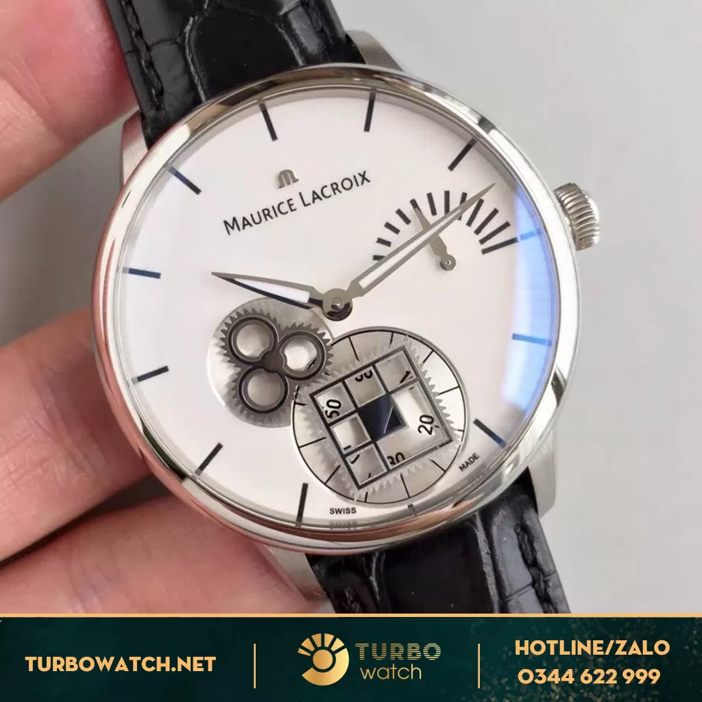 Đồng hồ Maurice Lacroix Fake 1-1 MP7158-SS001 WHITE