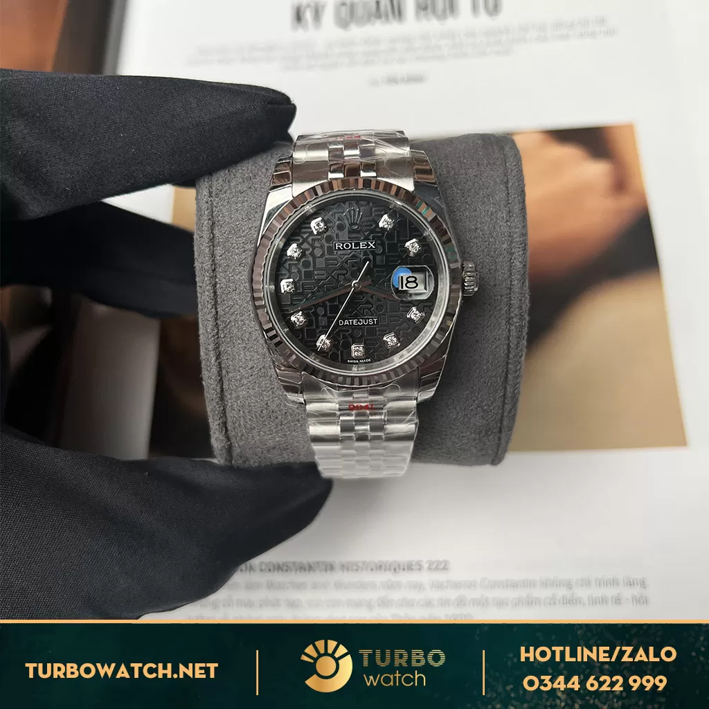 Đồng hồ Nam Rolex Datejust 116234 Mặt vi tính Siêu Cấp 