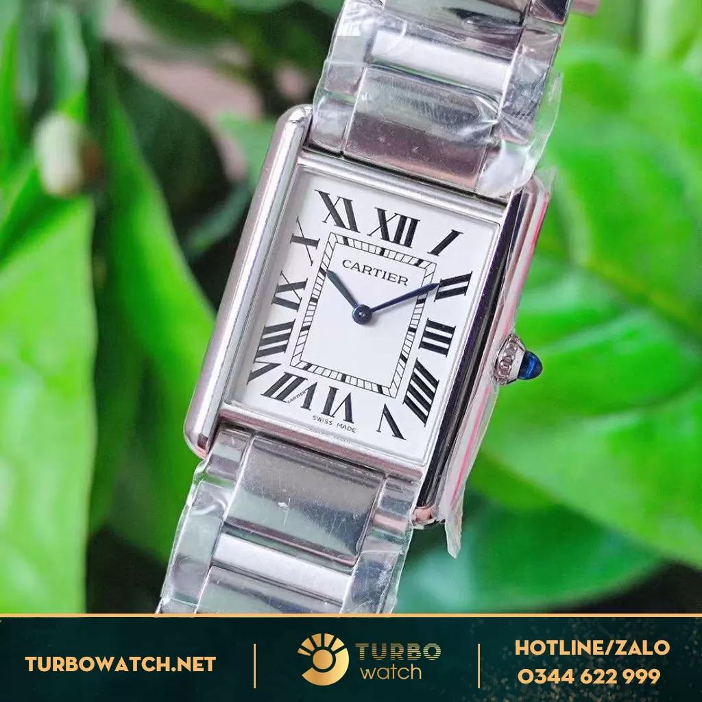 Đồng hồ nữ cartier tank must replica