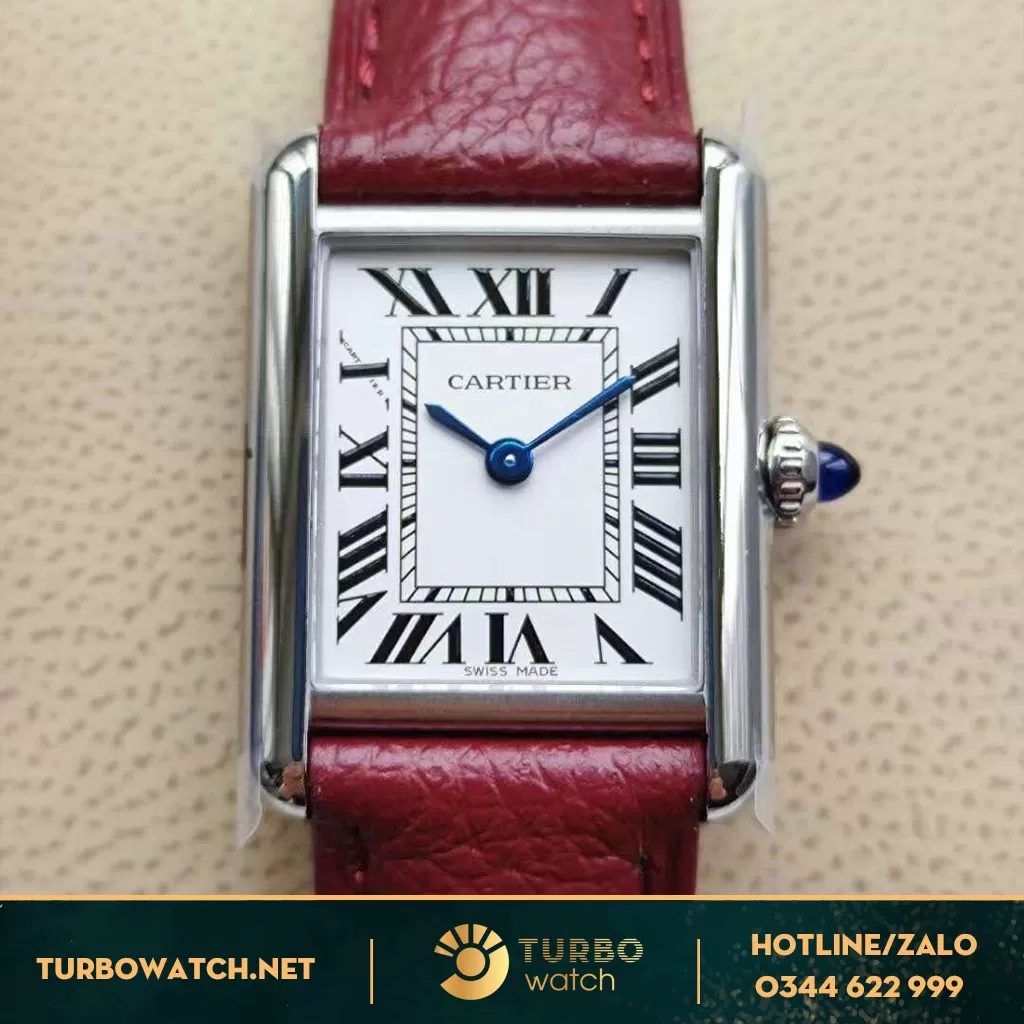 Đồng hồ nữ cartier tank must replica