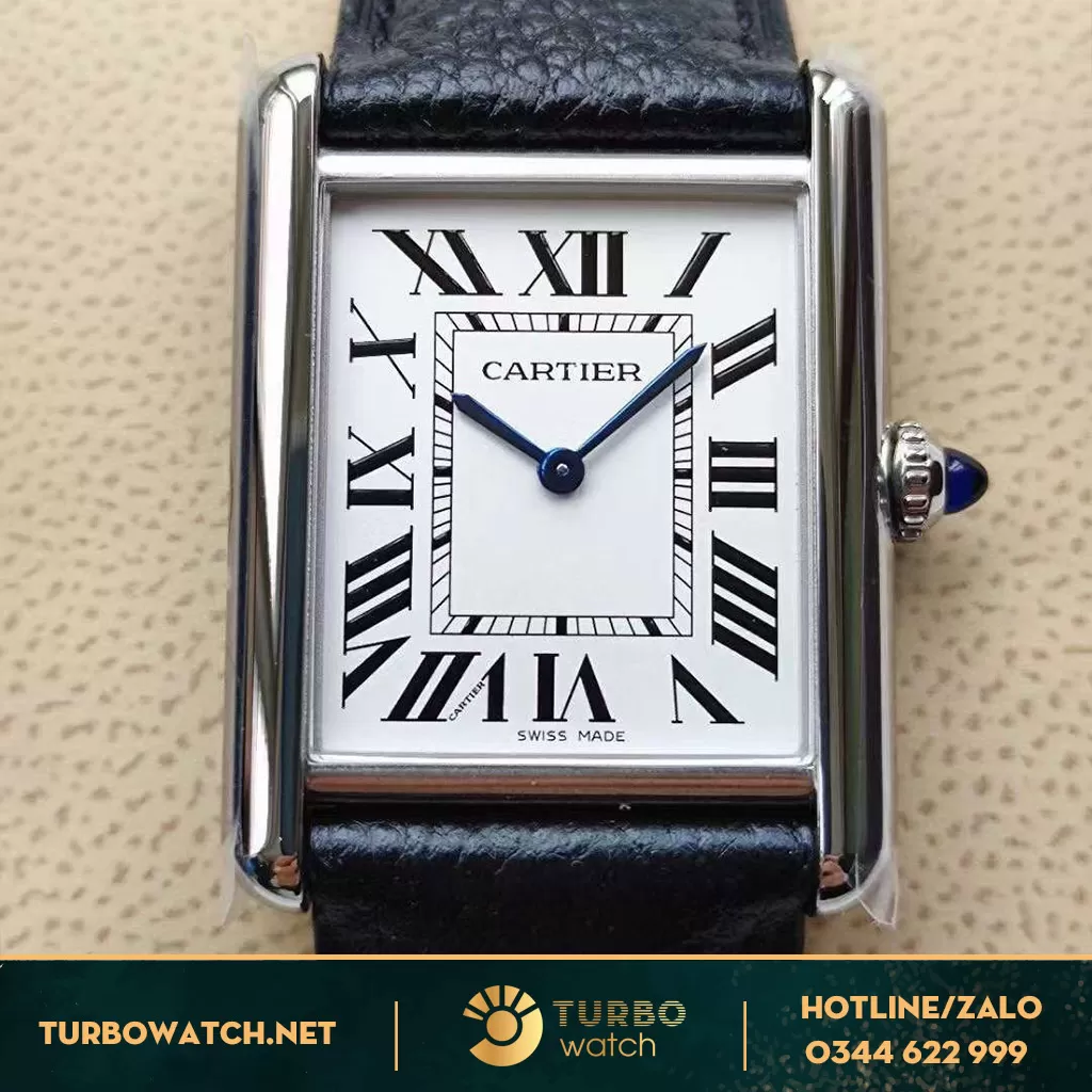 Đồng hồ nữ cartier tank must replica