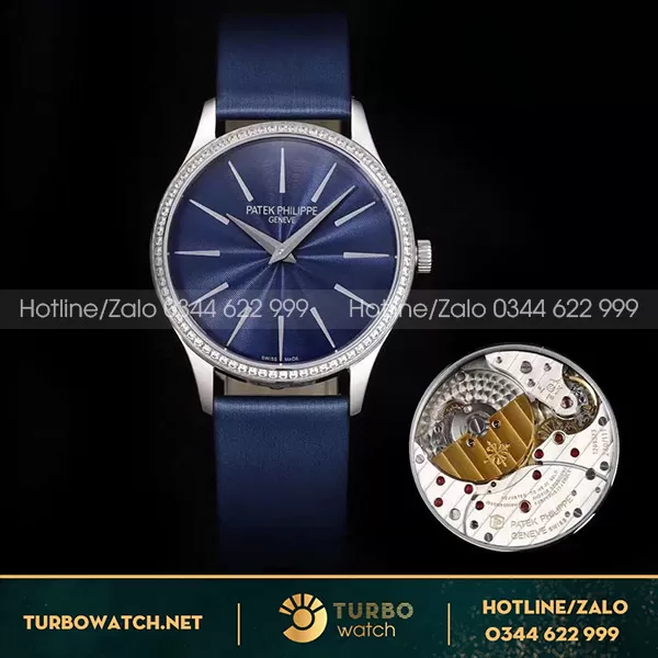 Đồng Hồ Nữ Patek Philippe Calatrava Rep 1 1 4997/200G -001 Vàng Trắng