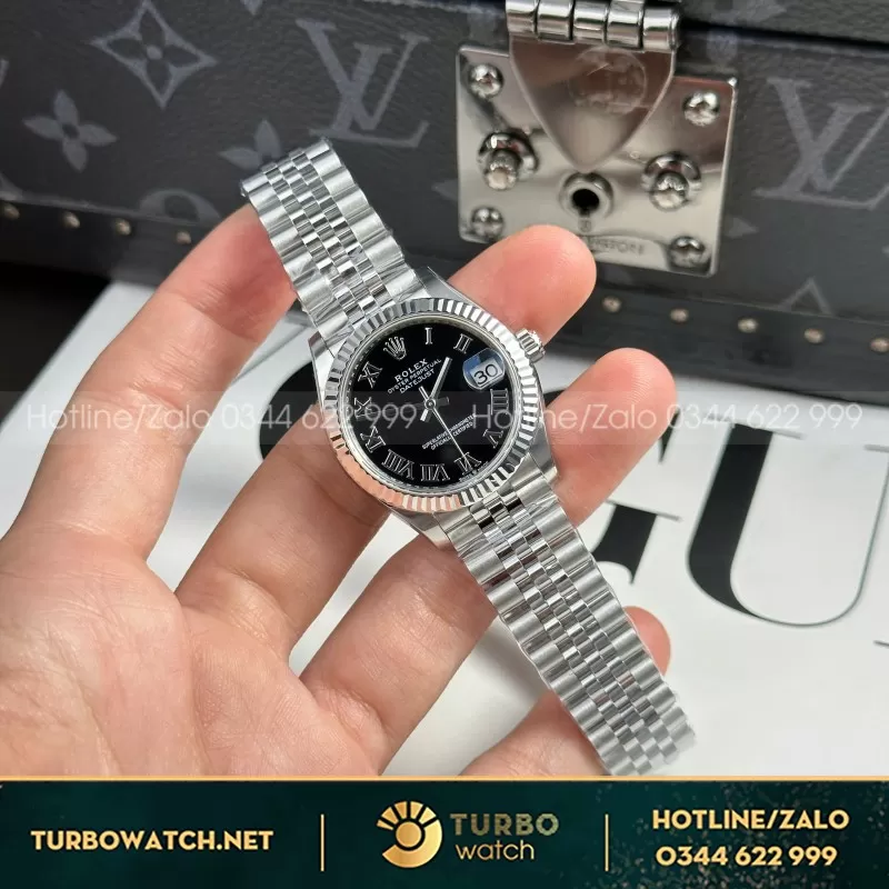 Đồng Hồ Nữ Rolex Datejust 31mm Mặt màu xanh 178273-0020