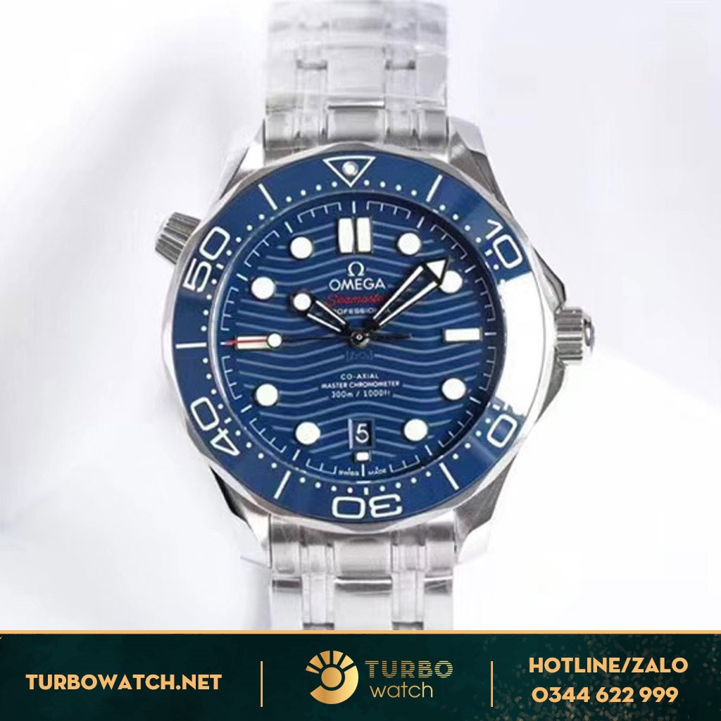 Đồng Hồ Omega Seamaster Diver 300M Co-Axial Fake 1:1 có thiết kế đầy tinh xảo