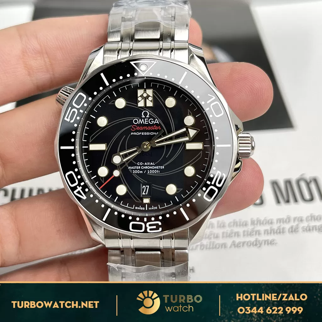 Đồng Hồ Omega James Bond 007 Limited Edition Rep 1:1 42MM 