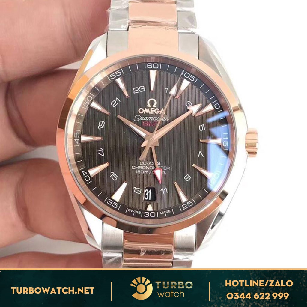 Đồng Hồ Omega Seamaster Aqua Terra 150M Co-Axial like auth với vẻ ngoài sang trọng,lịch lãm
