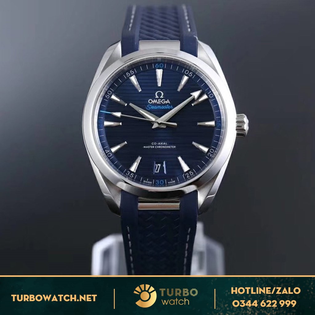 Vẻ đẹp xanh thẳm như đại dương của Đồng Hồ Omega Seamaster 41mm siêu cấp