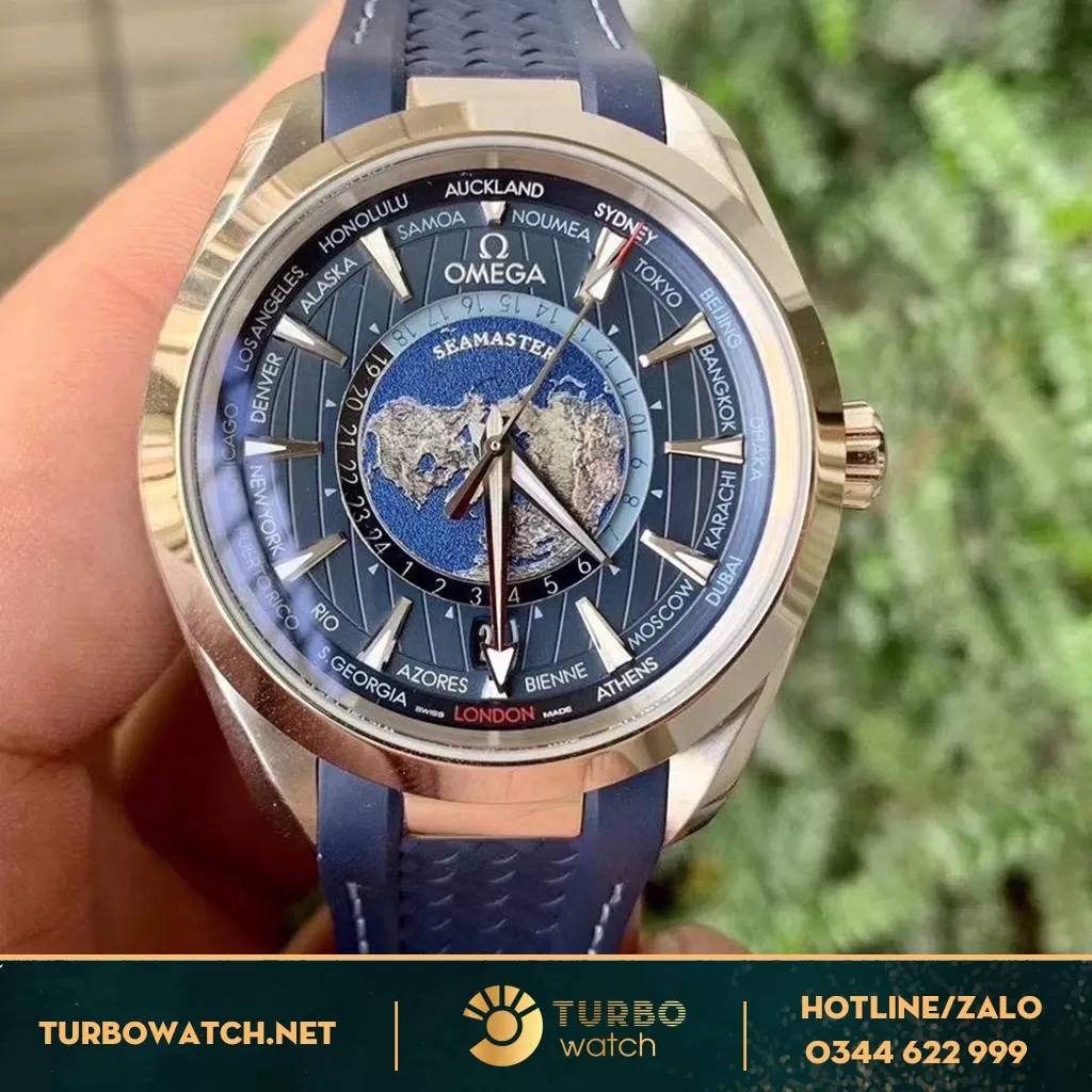 Đồng Hồ Omega Seamaster Aqua-Terra Dây Cao su fake