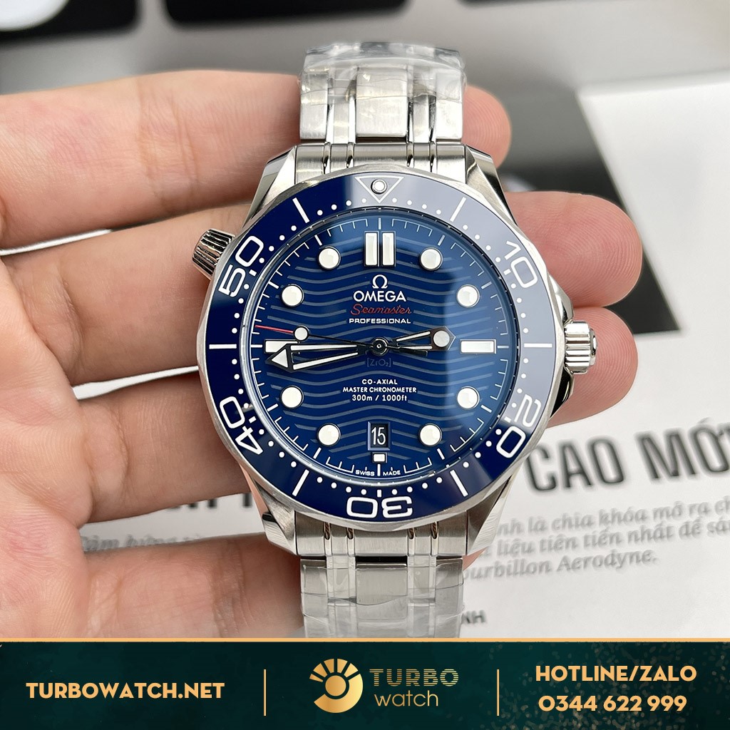 Đồng Hồ Omega Seamaster Fake 1:1 mang vẻ đẹp đầy cuốn hút