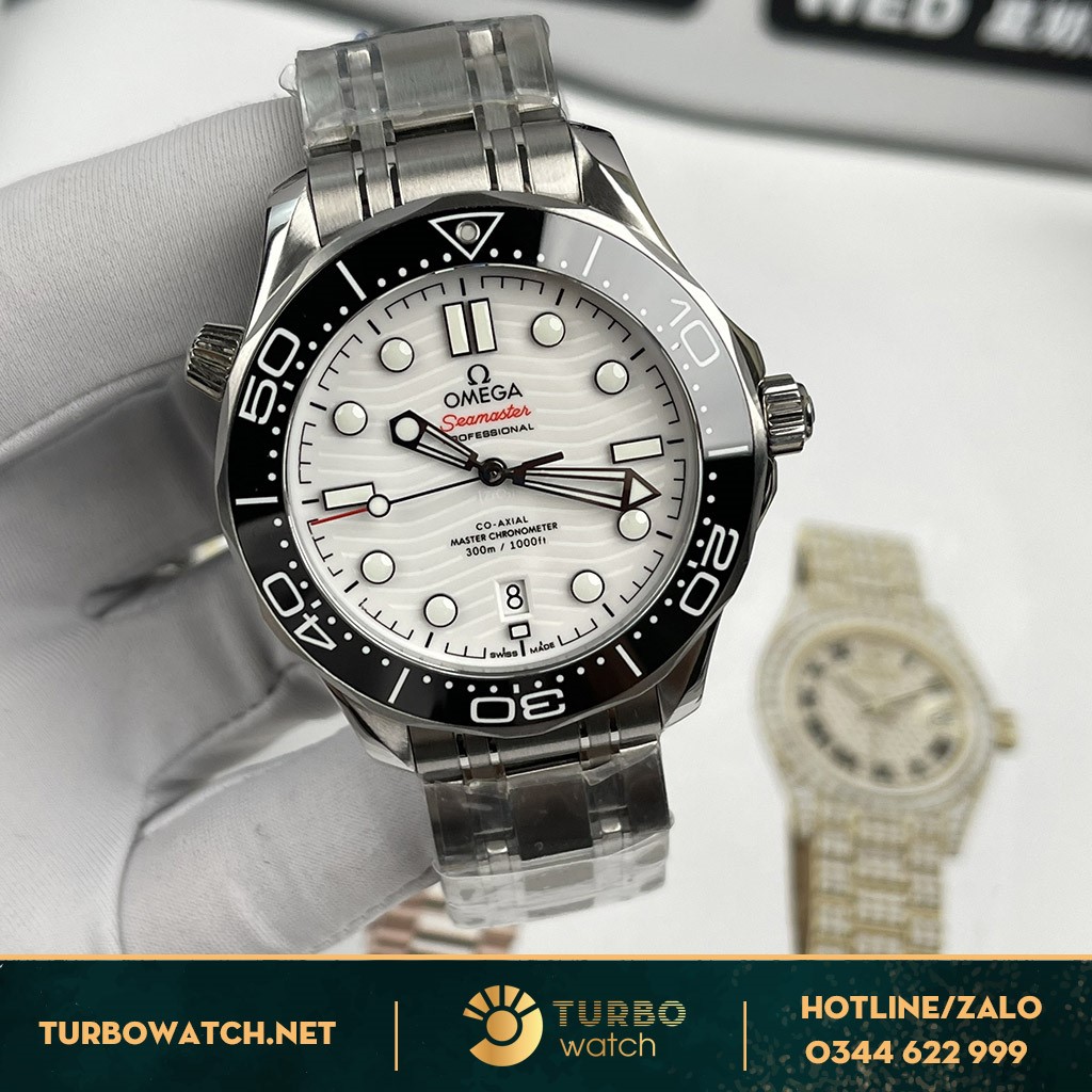 Siêu phẩm Đồng Hồ Omega Seamaster Super Fake 1:1 vô cùng hoàn thiện