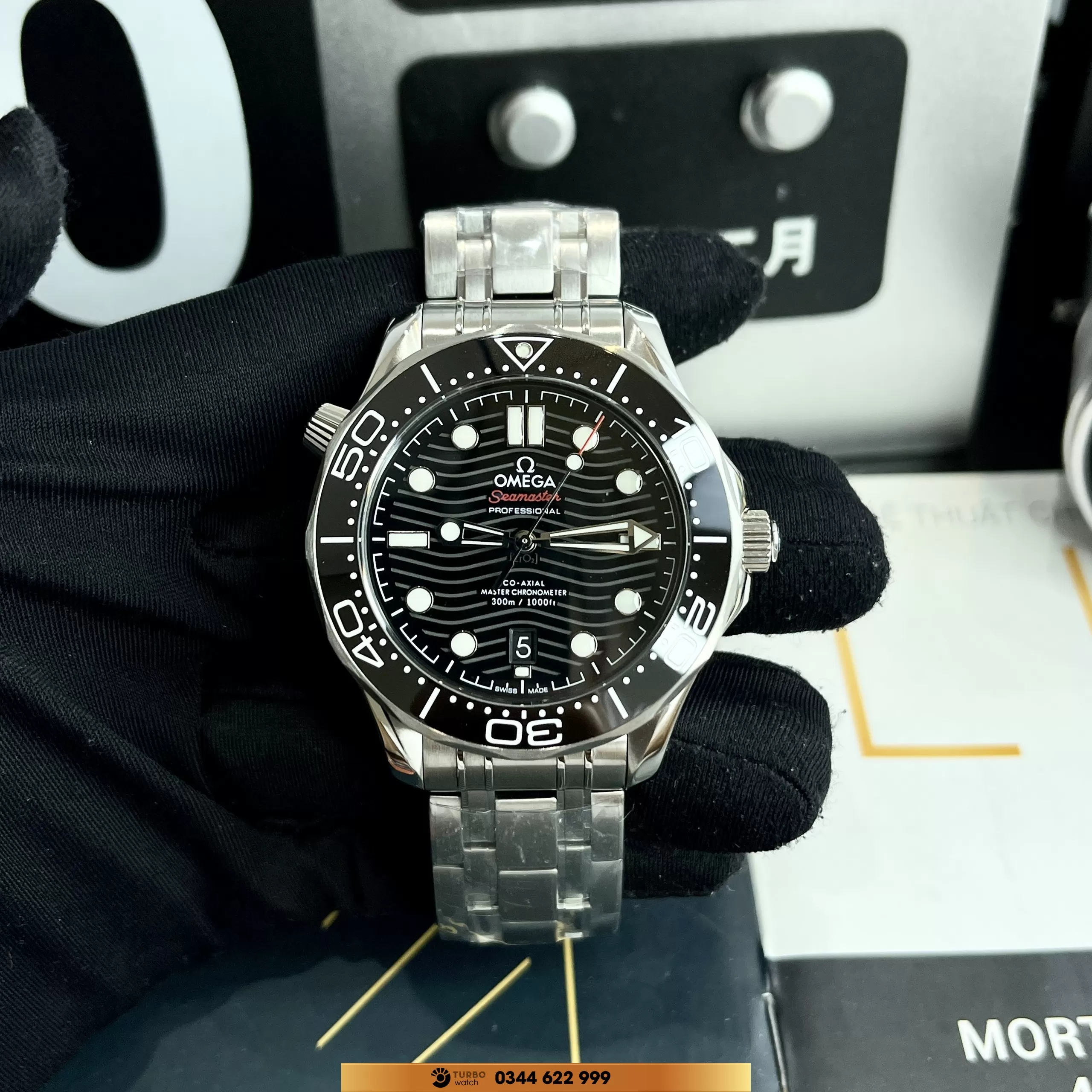 Đồng Hồ Omega Seamaster Super Fake 1:1 42MM 210.92.44.20.01.001