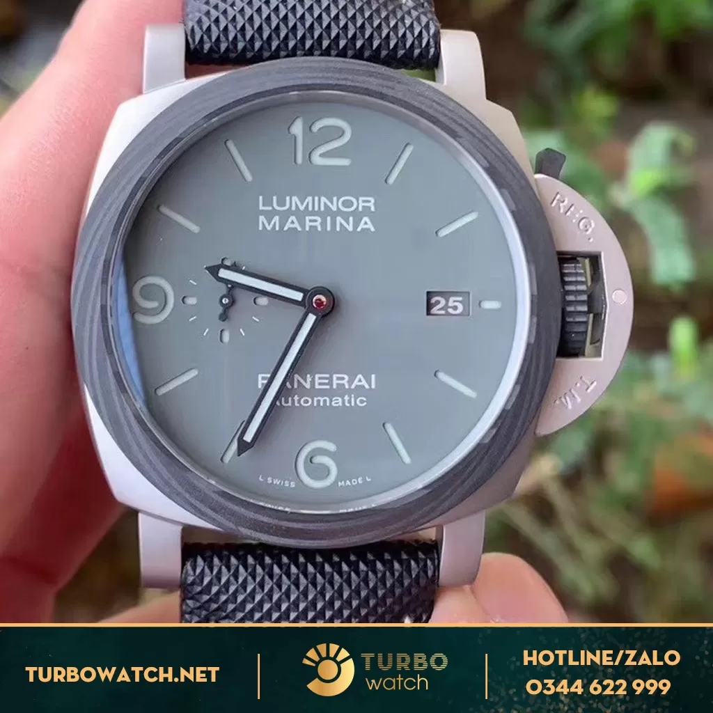 Đồng Hồ Panerai Submersible 44mm Mặt Xám 