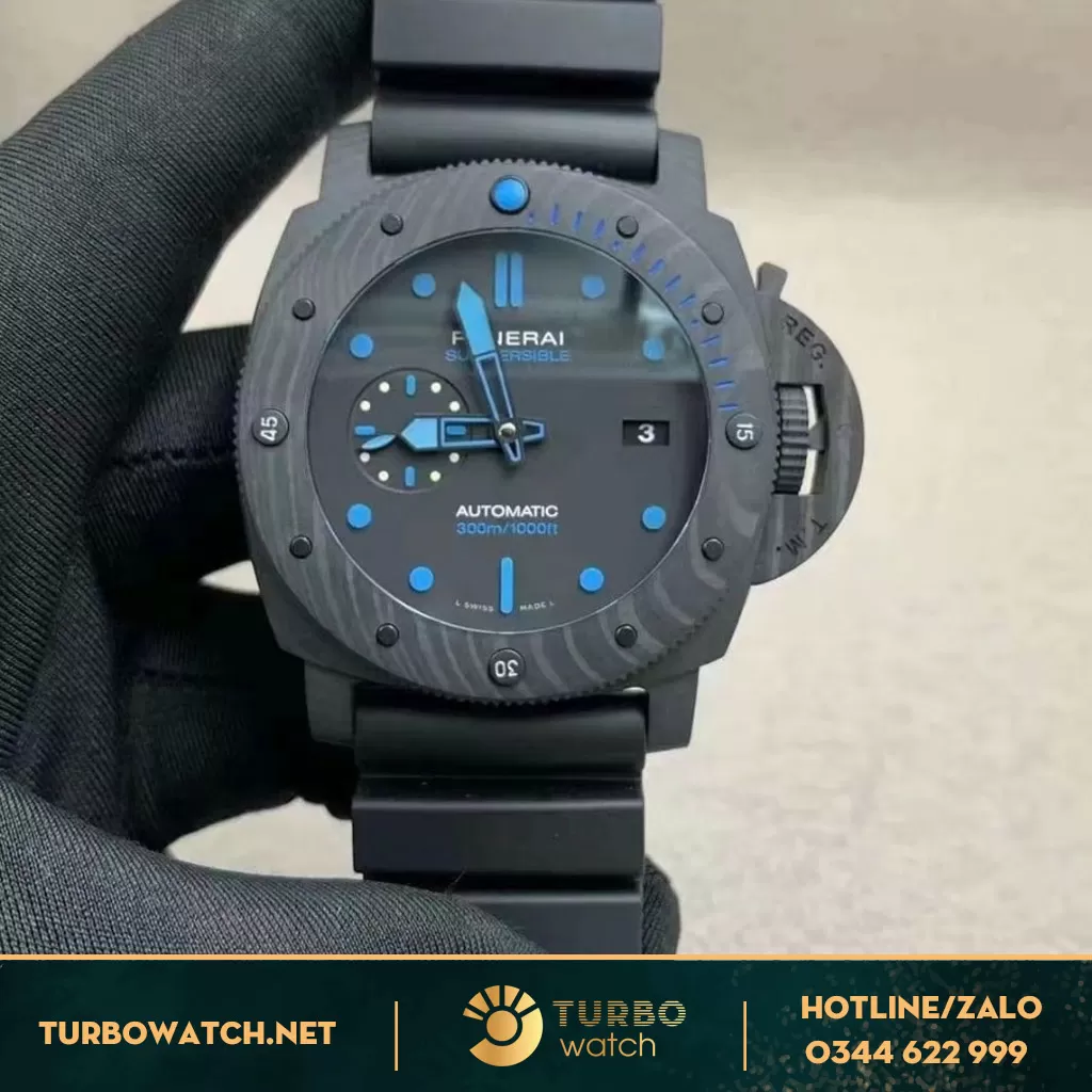 Đồng Hồ Panerai Submersible Carbotech 42mm Like Auth 