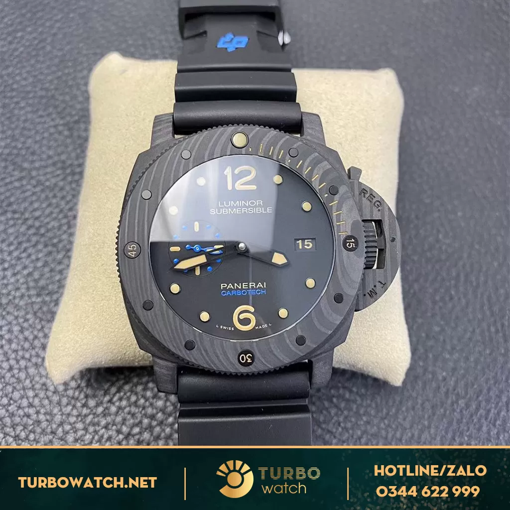 Đồng Hồ Panerai Submersible Carbotech 42mm siêu cấp 