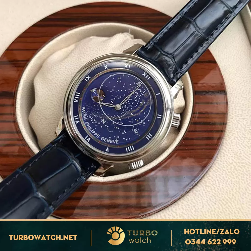 đồng hồ Patek Philiip Fake 1-1 6102P Complications Sky Moon