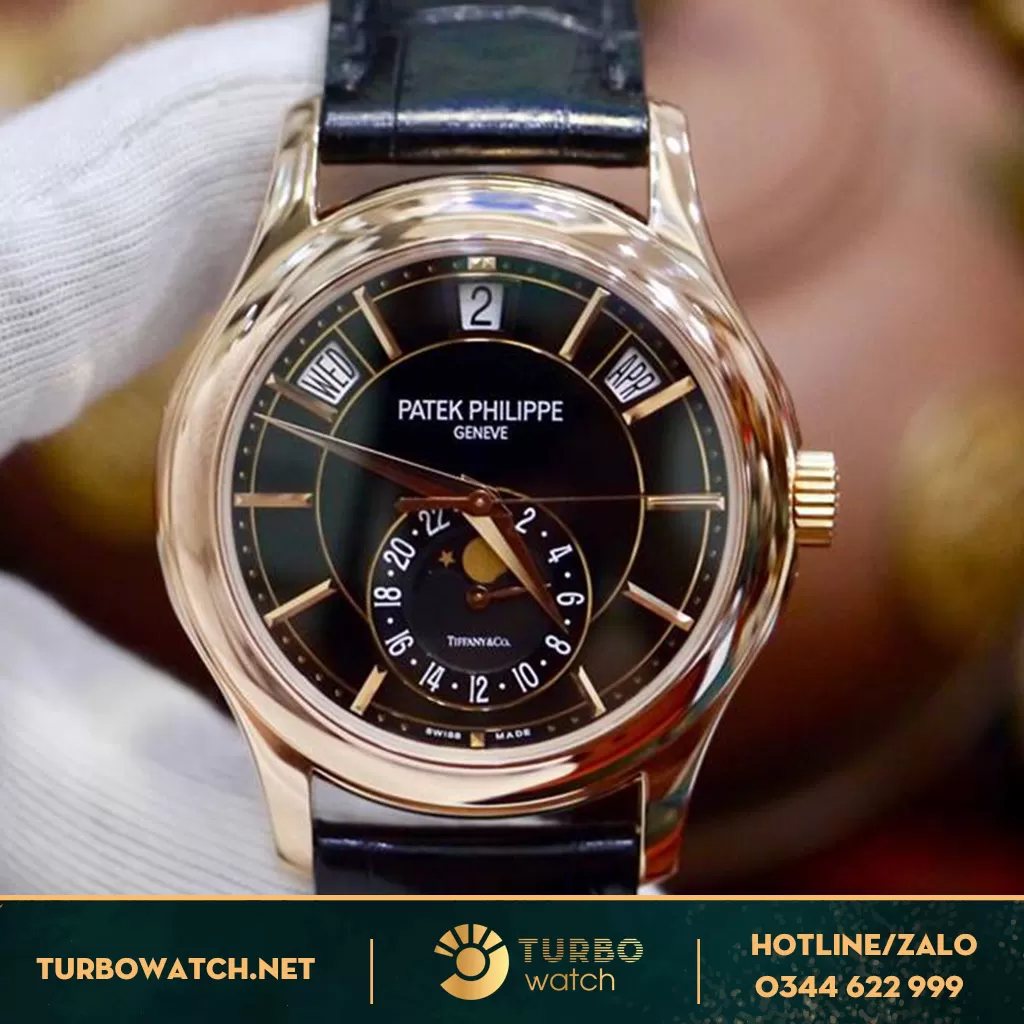 Đồng hồ Patek Philiip fake 1-1 Annual Calendar 5205R-010