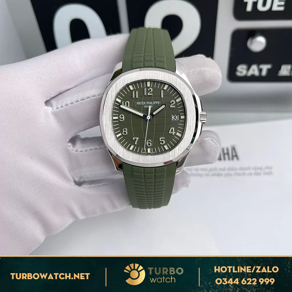 Đồng Hồ Patek Philippe Aquanaut 5168G Vàng Đúc 18k Chế Tác