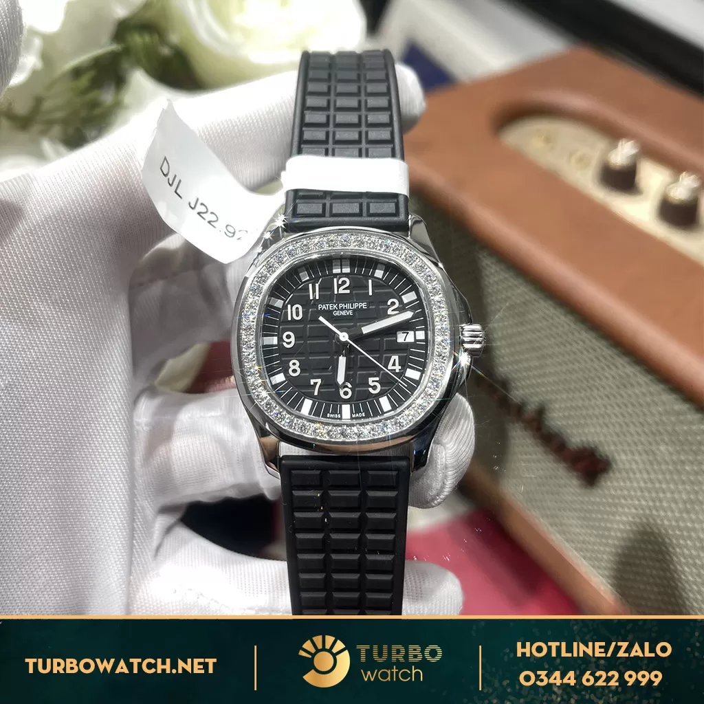 Đồng Hồ Patek Philippe Aquanust Siêu Cấp 1:1 5067A-001 Nữ Viền Kim 