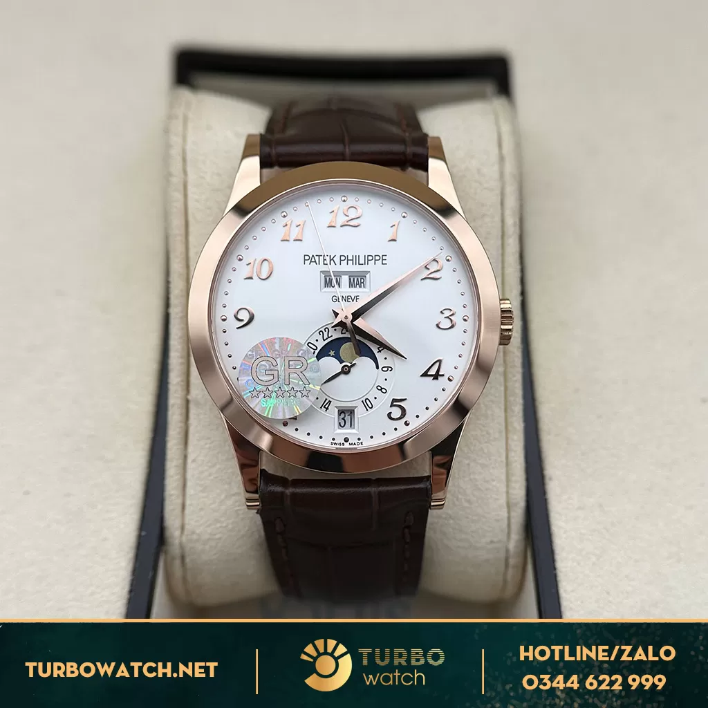 Đồng Hồ Patek Philippe Complications 5396R Mặt Trắng Replica 