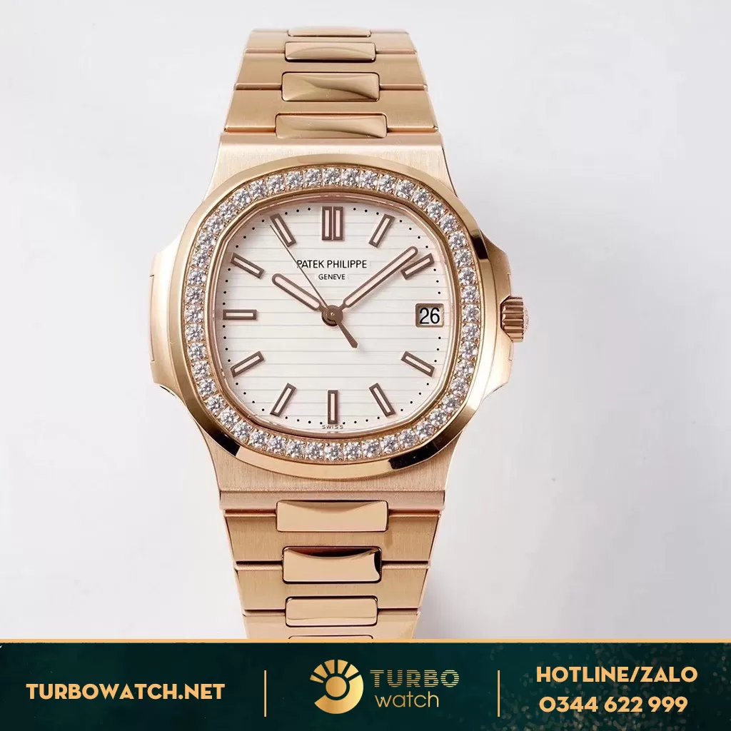 Đồng hồ Patek Philippe Fake 1-1 Nautilus 5711R WHITE