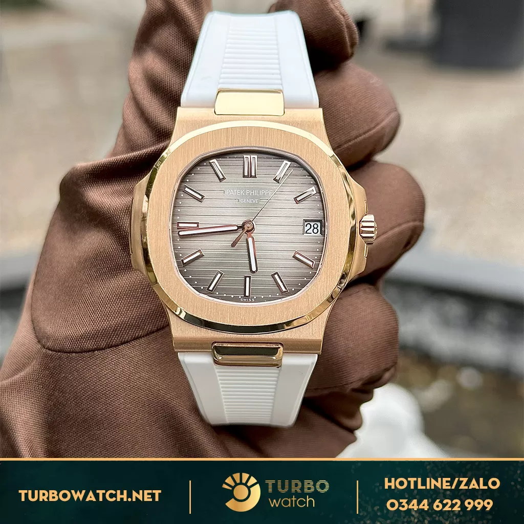 Đồng Hồ Patek Philippe Nautilus 5711R - Dây Cao Su 