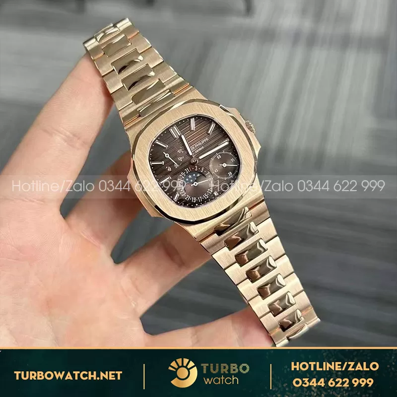 Đồng hồ patek philippe nautilus 5712r rose gold