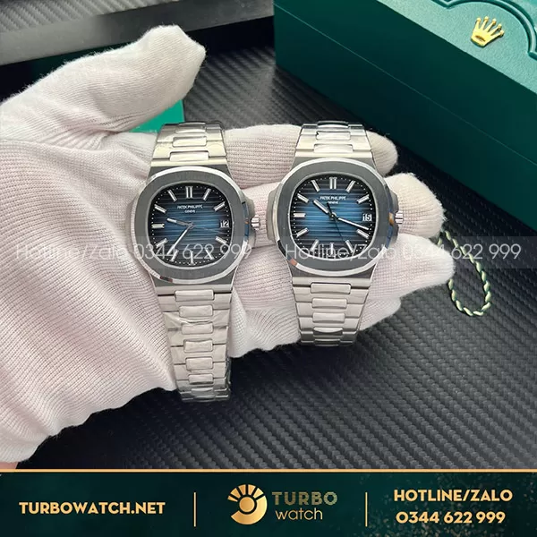 Đồng hồ patek philippe nautilus 5811 tinh chỉnh mặt