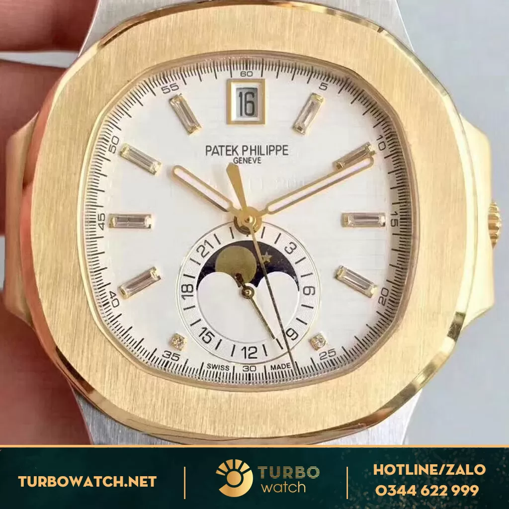 đồng hồ Patek Philippe nautilus 5980g-01 replica 1:1 cao cấp