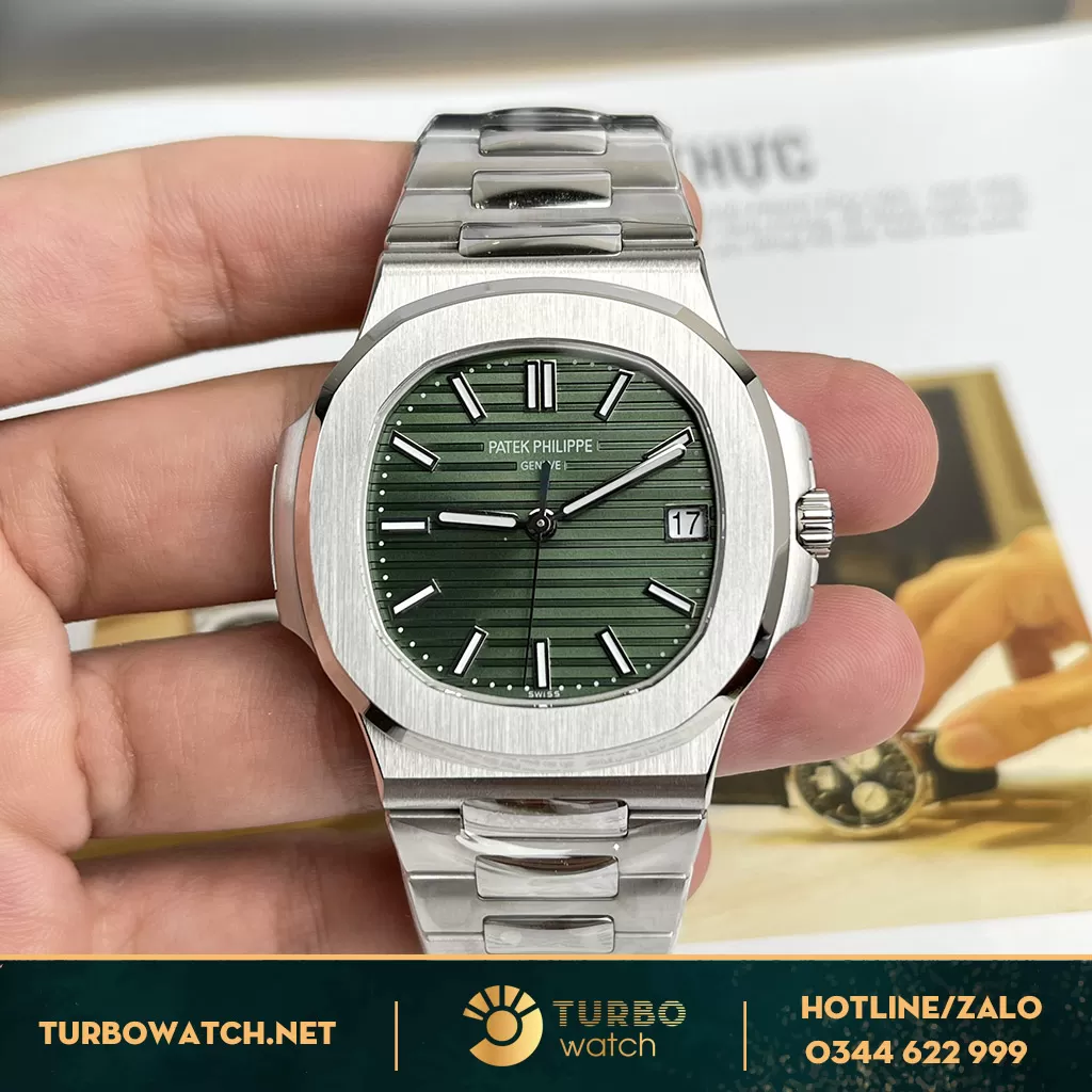 Đồng Hồ Patek Philippe Nautilus Rep 1:1 5711/1A-014 Xanh Lá 