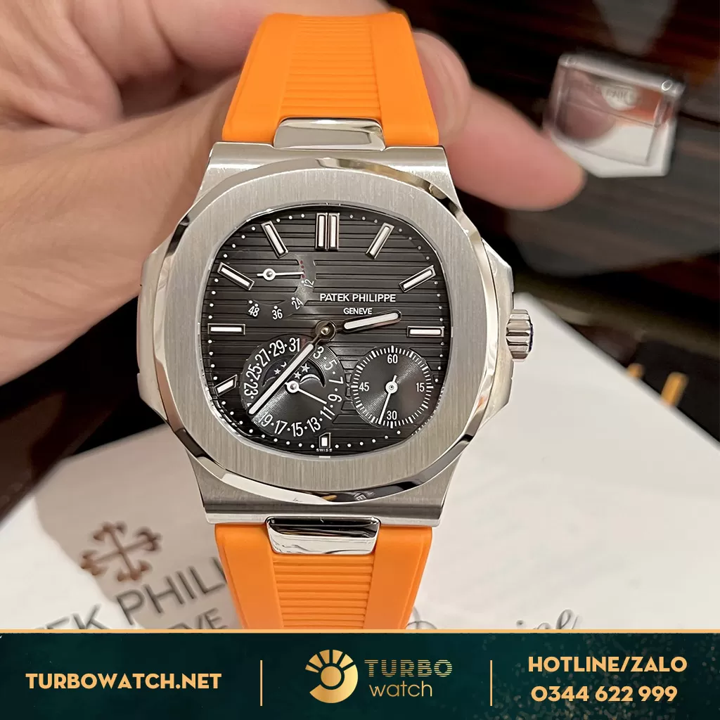 Đồng Hồ Patek Philippe Nautilus Rep 1:1 5712G-001 Gray 40mm Moonphase 