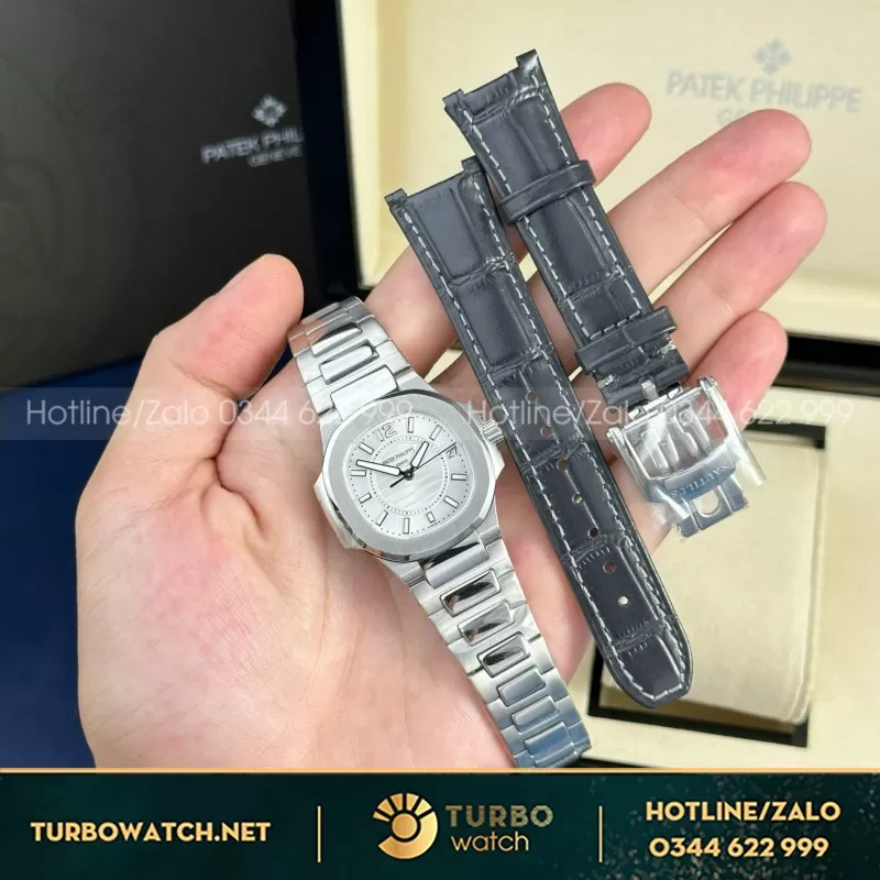 Đồng Hồ Patek Philippe Nữ Dây Kim Loại Nautilus 7010 Đính Đá 32mm