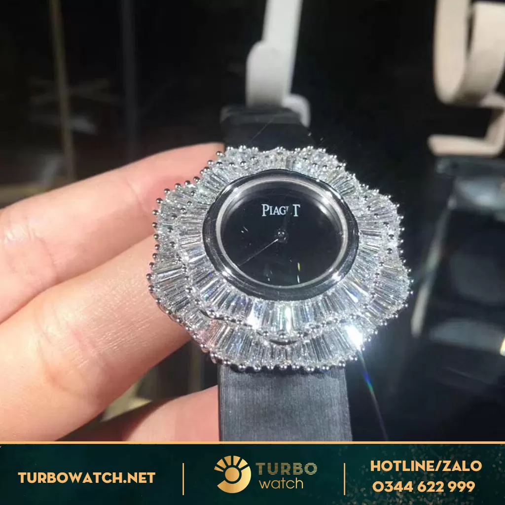 Đồng hồ Piaget Chế Tác Vàng Khối Kim Cương Thiên Nhiên 