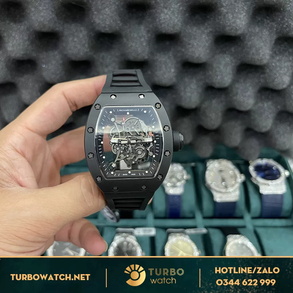 Đồng Hồ Richard Mille Fake 1:1 RM055-BUBBA 