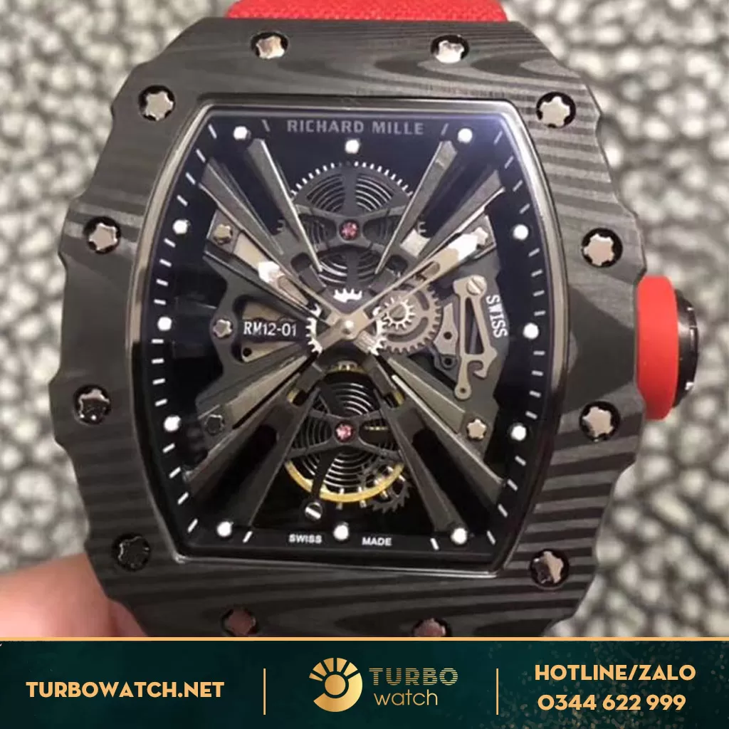 đồng hồ RICHARD MILLE fake 1-1 RM12-01 RED