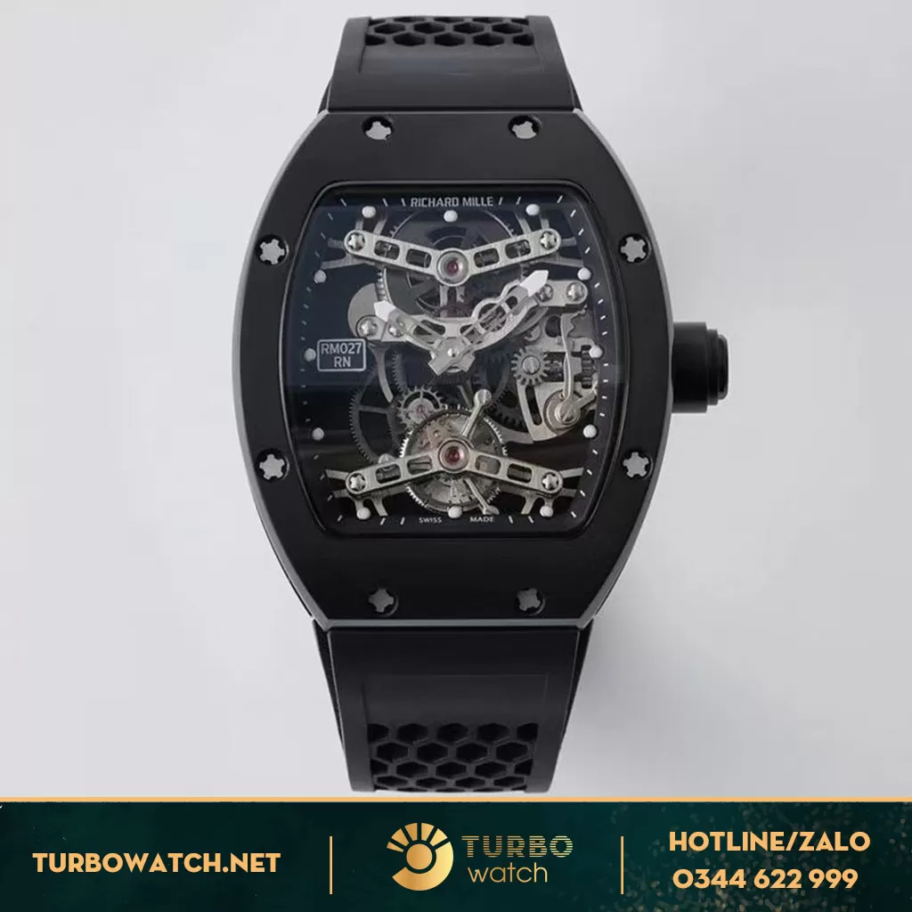 Đồng Hồ Richard Mille Fake Cao Cấp RM035 Ceramic Đen