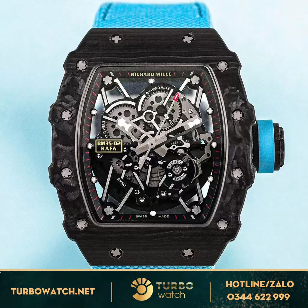 Đồng Hồ Richard Mille Fake RM 35-02 Dây Dù
