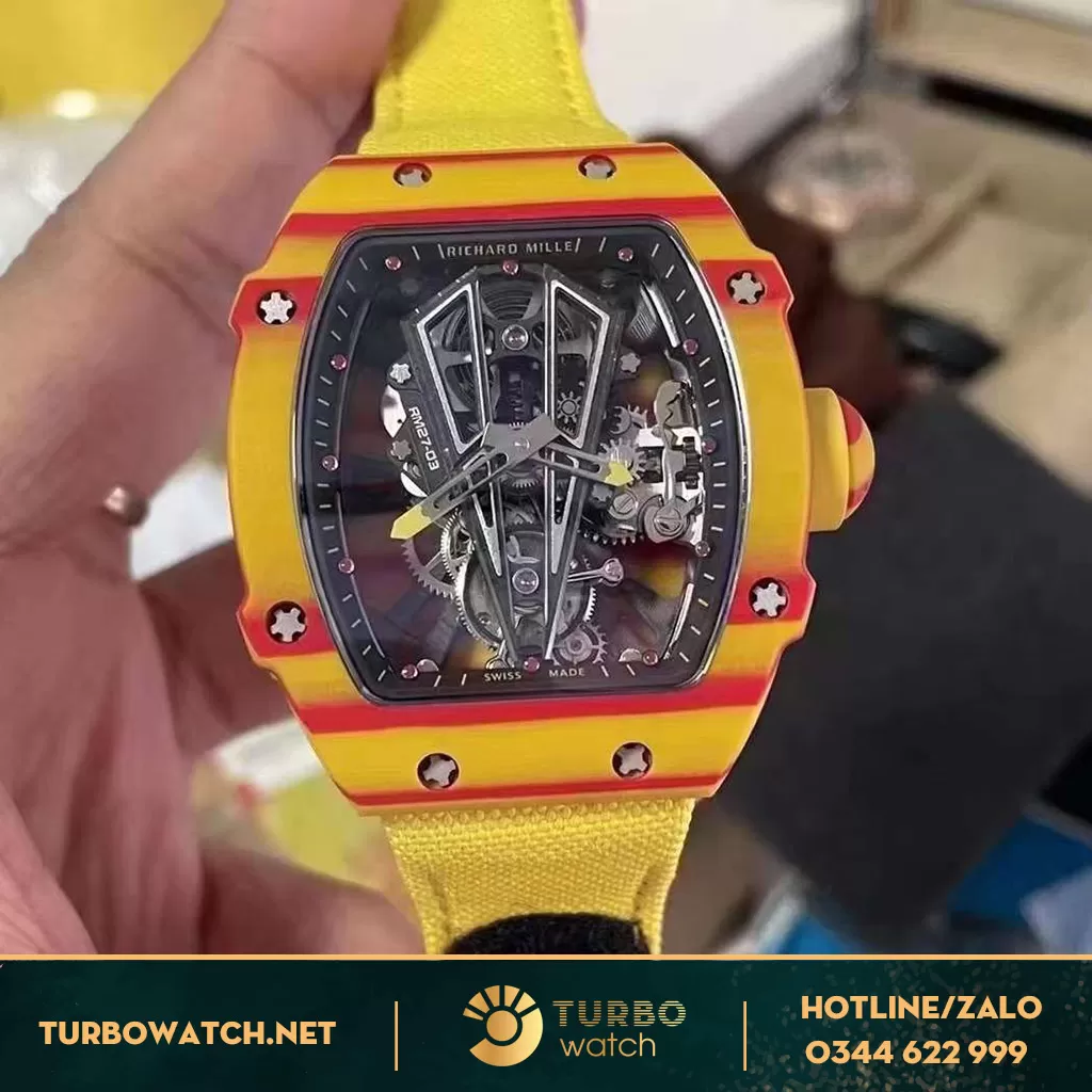 Đồng Hồ Richard Mille Rafael Nadal 27-03 Carbon Replica
