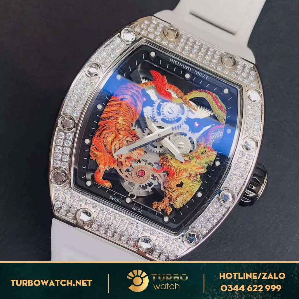 đông hồ RICHARD MILLE replica 1-1 RM 51-01 Tiger and Dragon